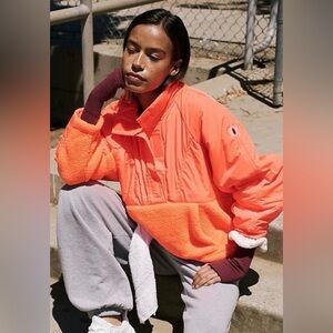 Free People Movement All Terrain Fleece Lightweight Puffer